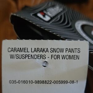 Killtec Caramel Snow Pants with Suspenders